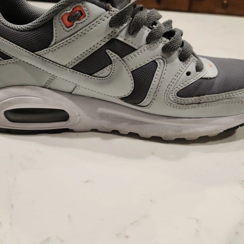 Nike Air Max 7Y, Gray Orange, Almost New